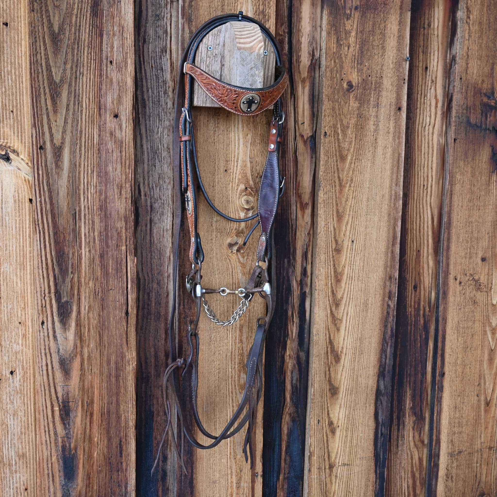 Dogbone Bridle Rig w/Browband Headstall - Image 5