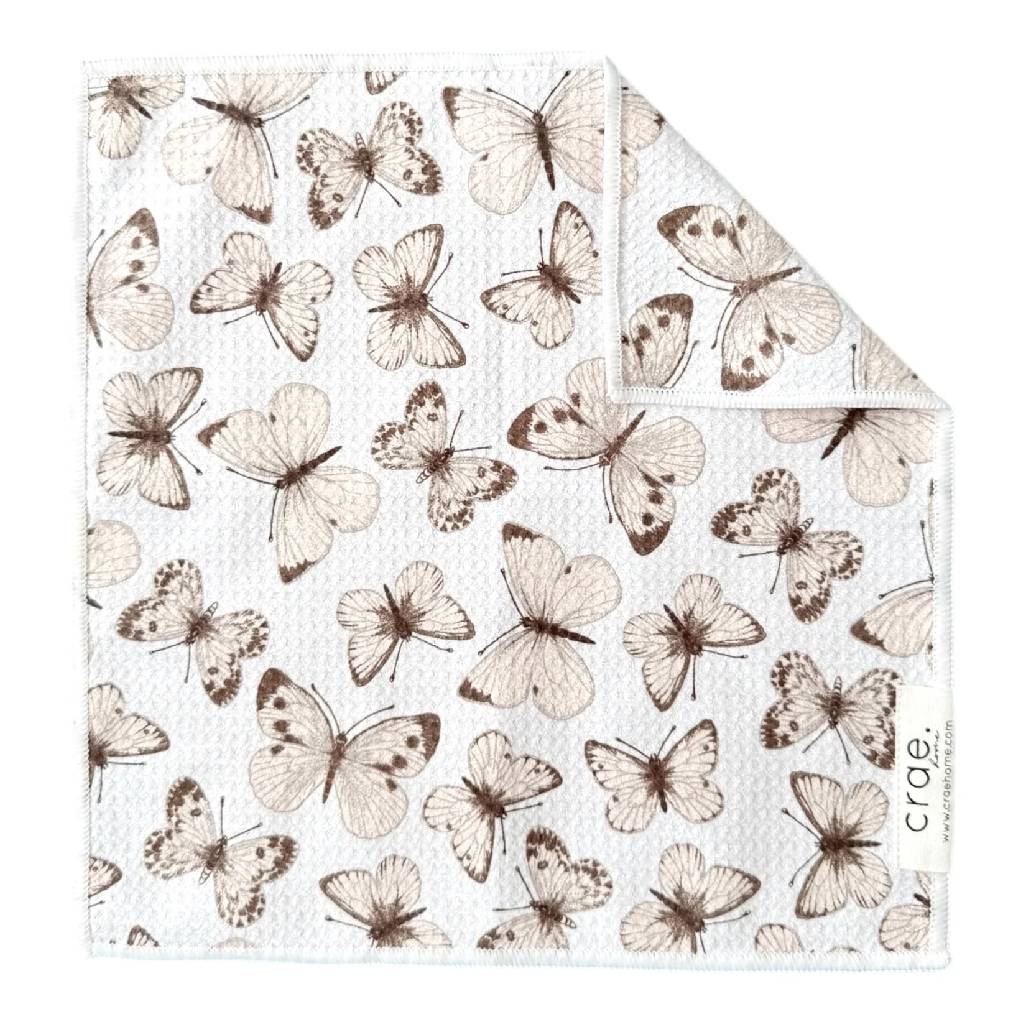 Double Sided Washcloth - Rabble White