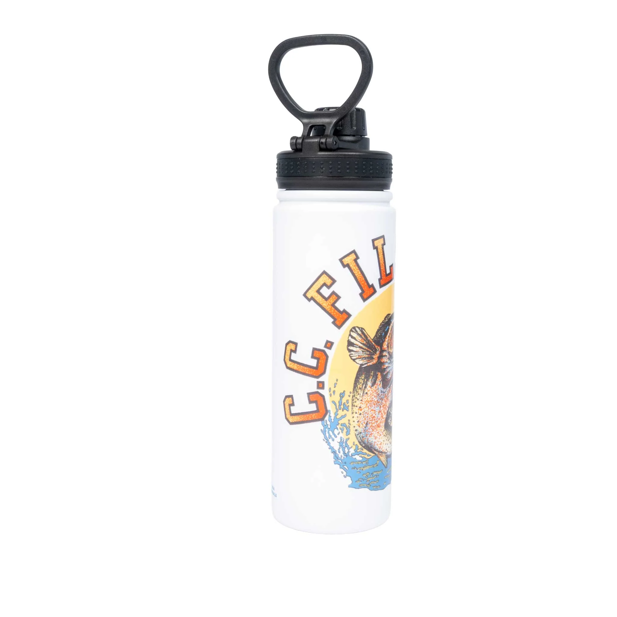 Filson Dry Fly Metal Water Bottle - White - Image 2