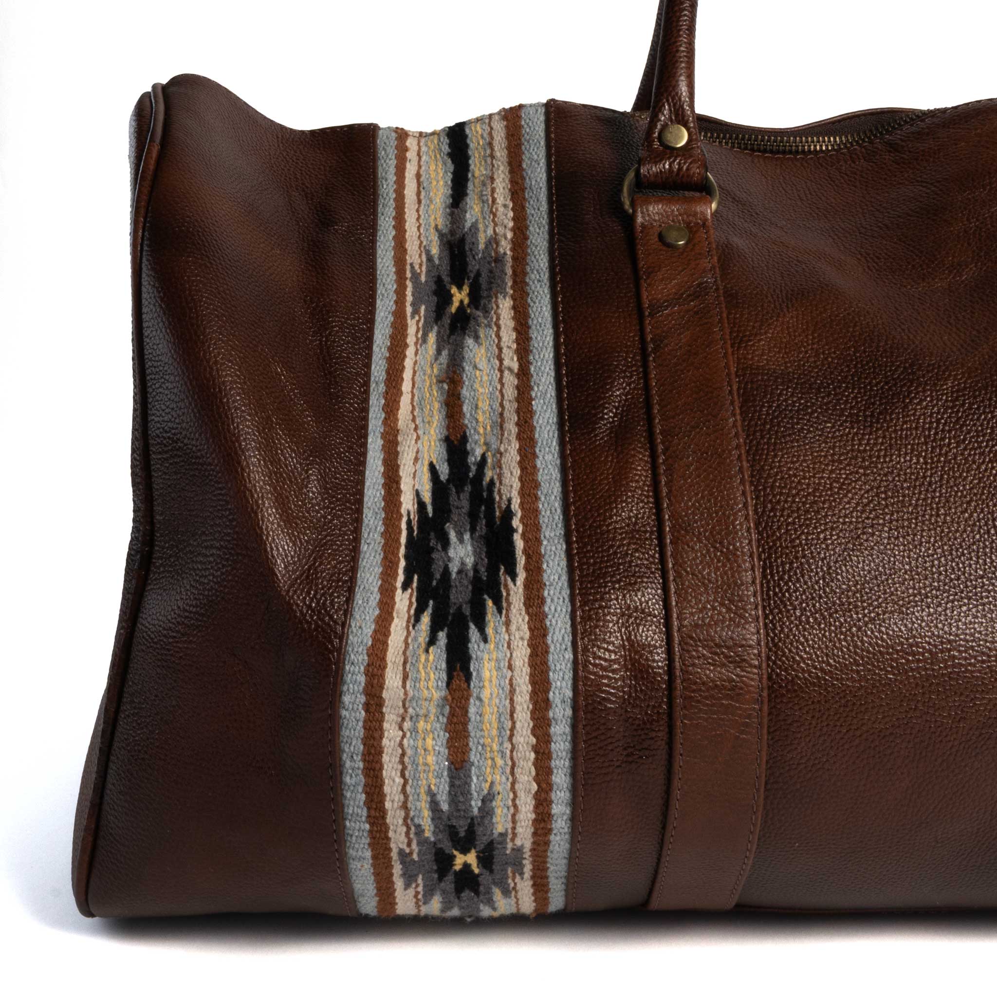 Panhandle Slim Brown Duffle Bag - Image 3