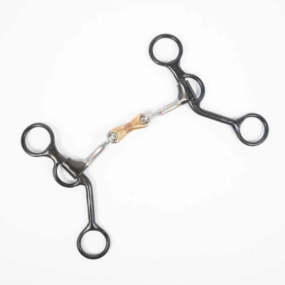 Dutton Short Shank Swept Back Cheek with 19 Mouthpiece Bit