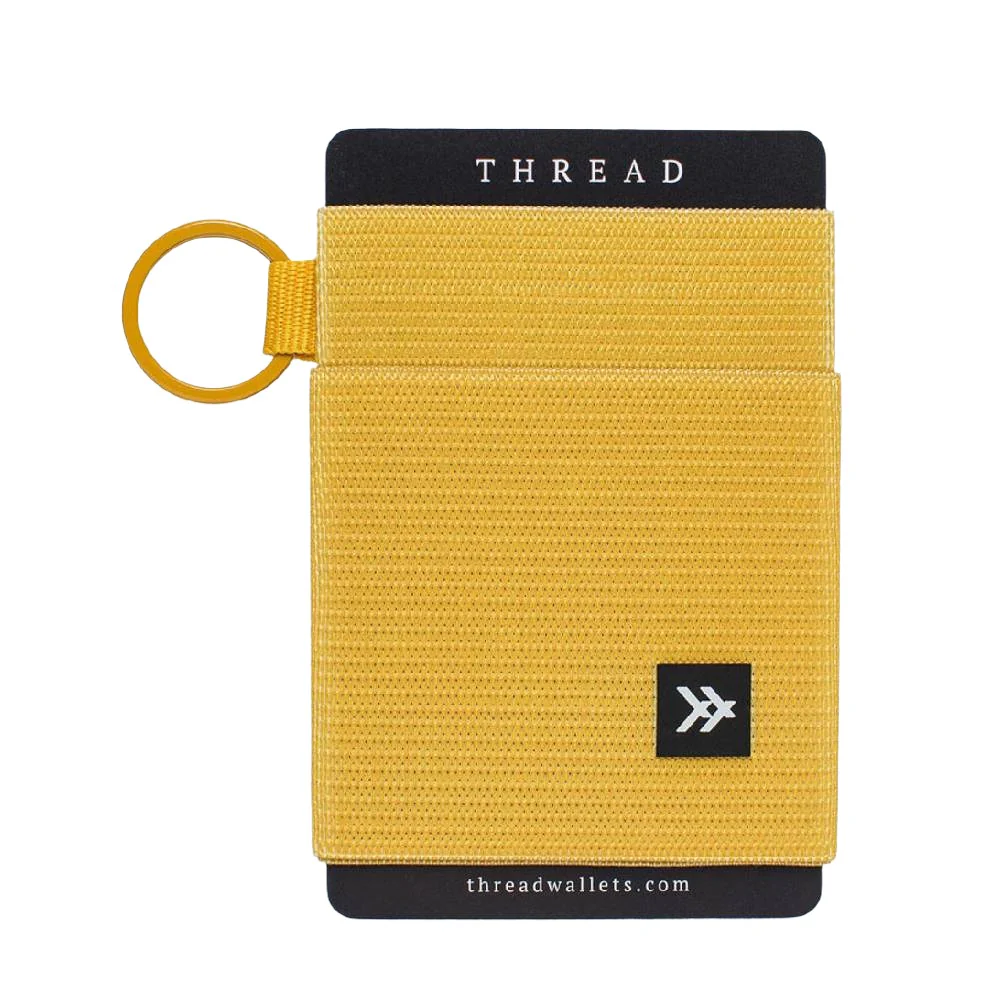 Thread Wallets Elastic Wallet - Golden - FINAL SALE