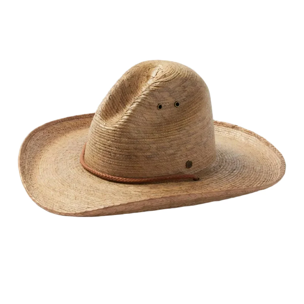 Hemlock Elliott Gus Cowboy Straw Hat - Toast