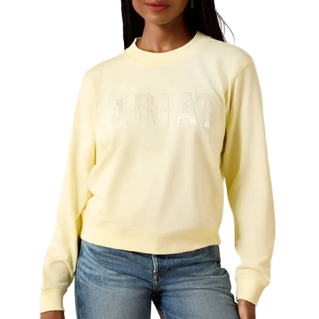 Ariat Women's Essential Pear Sorbet Crew Sweatshirt