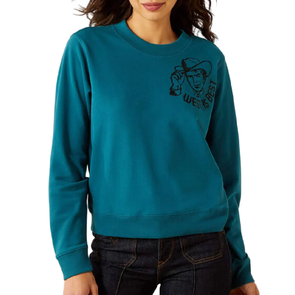 Ariat Women's Essential Sendero West Is Best Sweatshirt