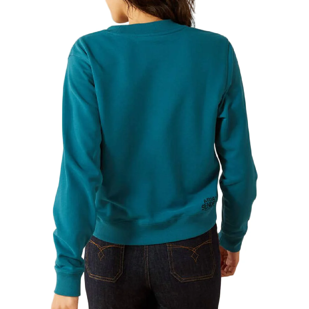 Ariat Women's Essential Sendero West Is Best Sweatshirt - Image 2