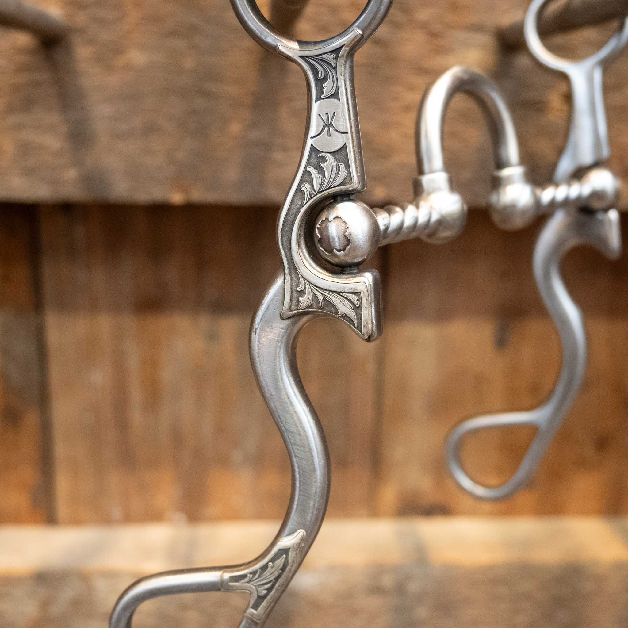 Silver Engraved Kerry Kelley 02S 20 Twisted Wire Correction Bit - Image 2
