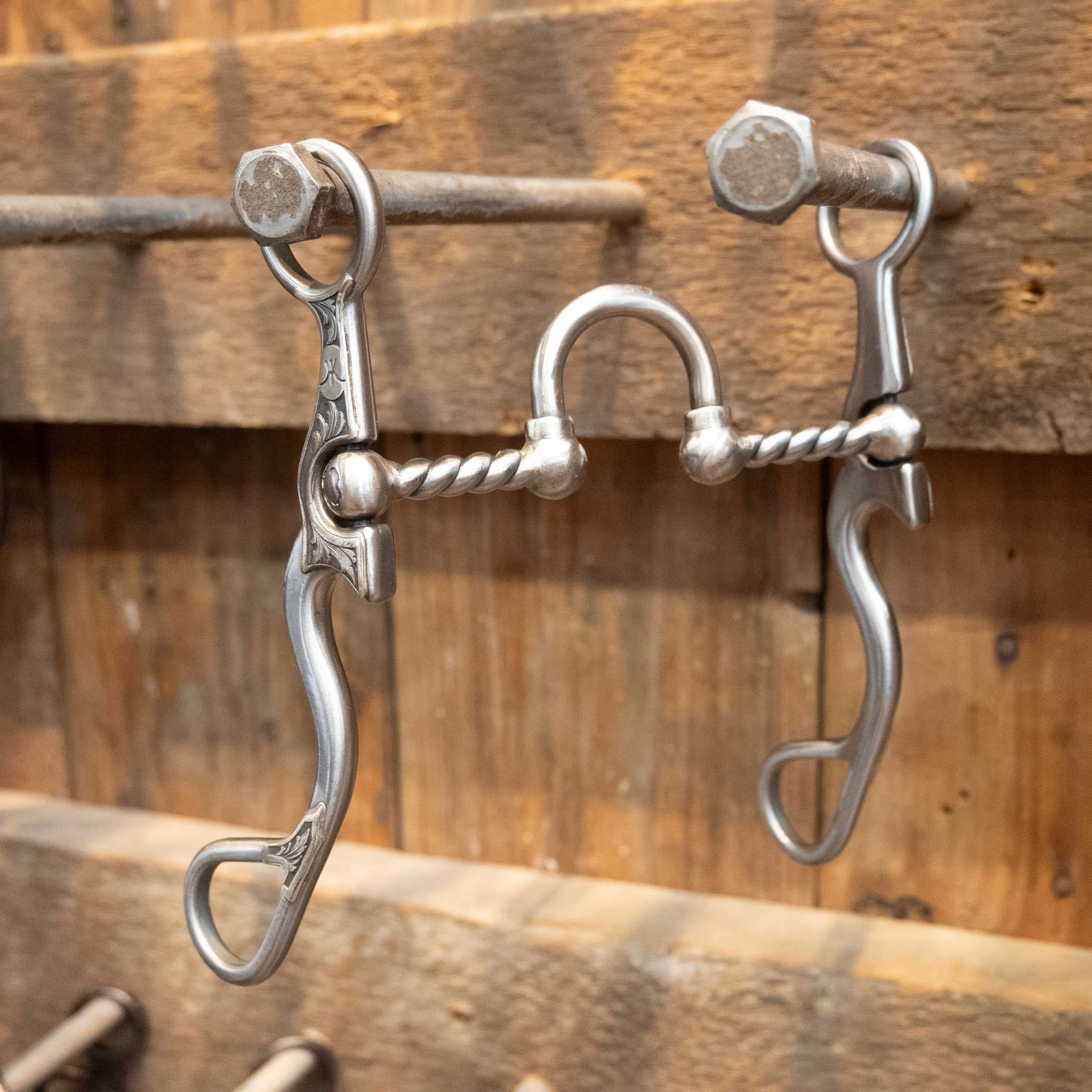 Silver Engraved Kerry Kelley 02S 20 Twisted Wire Correction Bit - Image 3