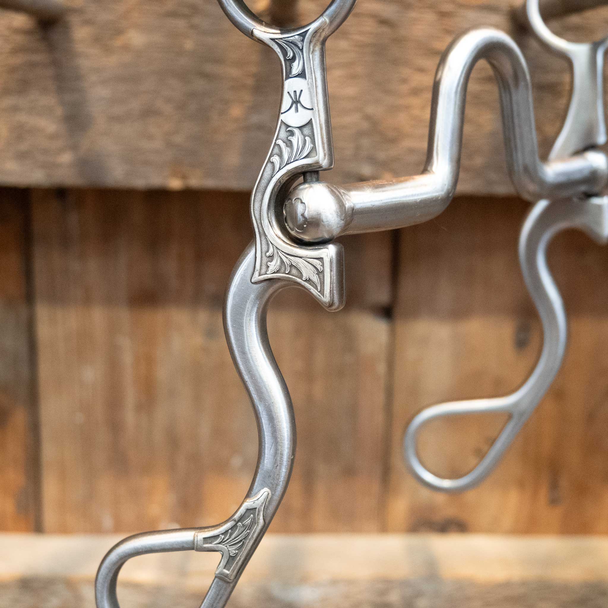 Silver Engraved Kerry Kelley 02S 66 Bit - Image 2