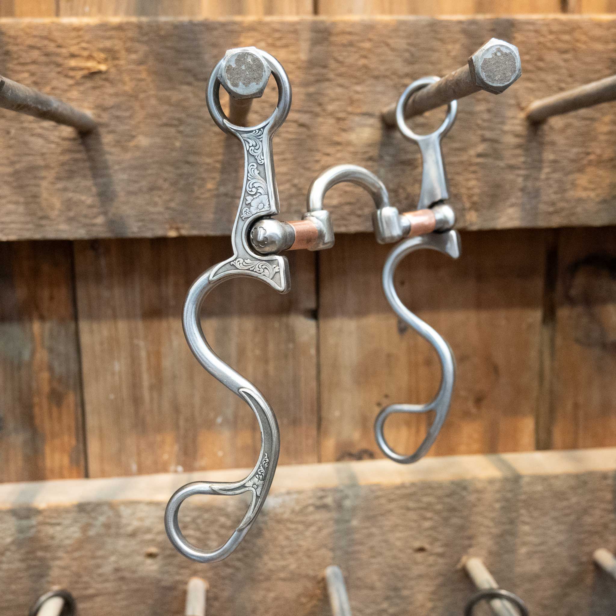 Silver Engraved Kerry Kelley 10 Milkman Bit - Image 3