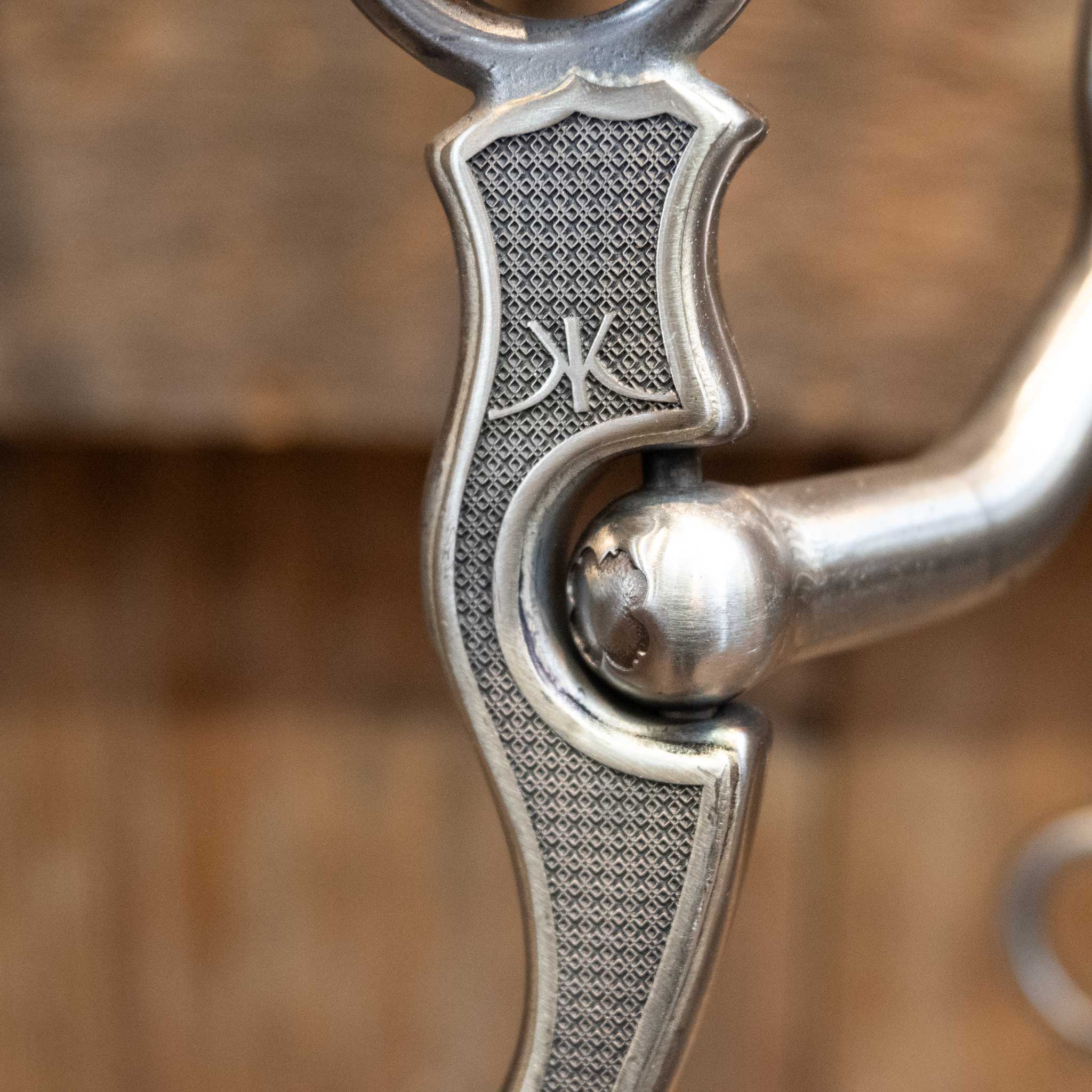 Silver Engraved Kerry Kelley N55 144 Bit - Image 3