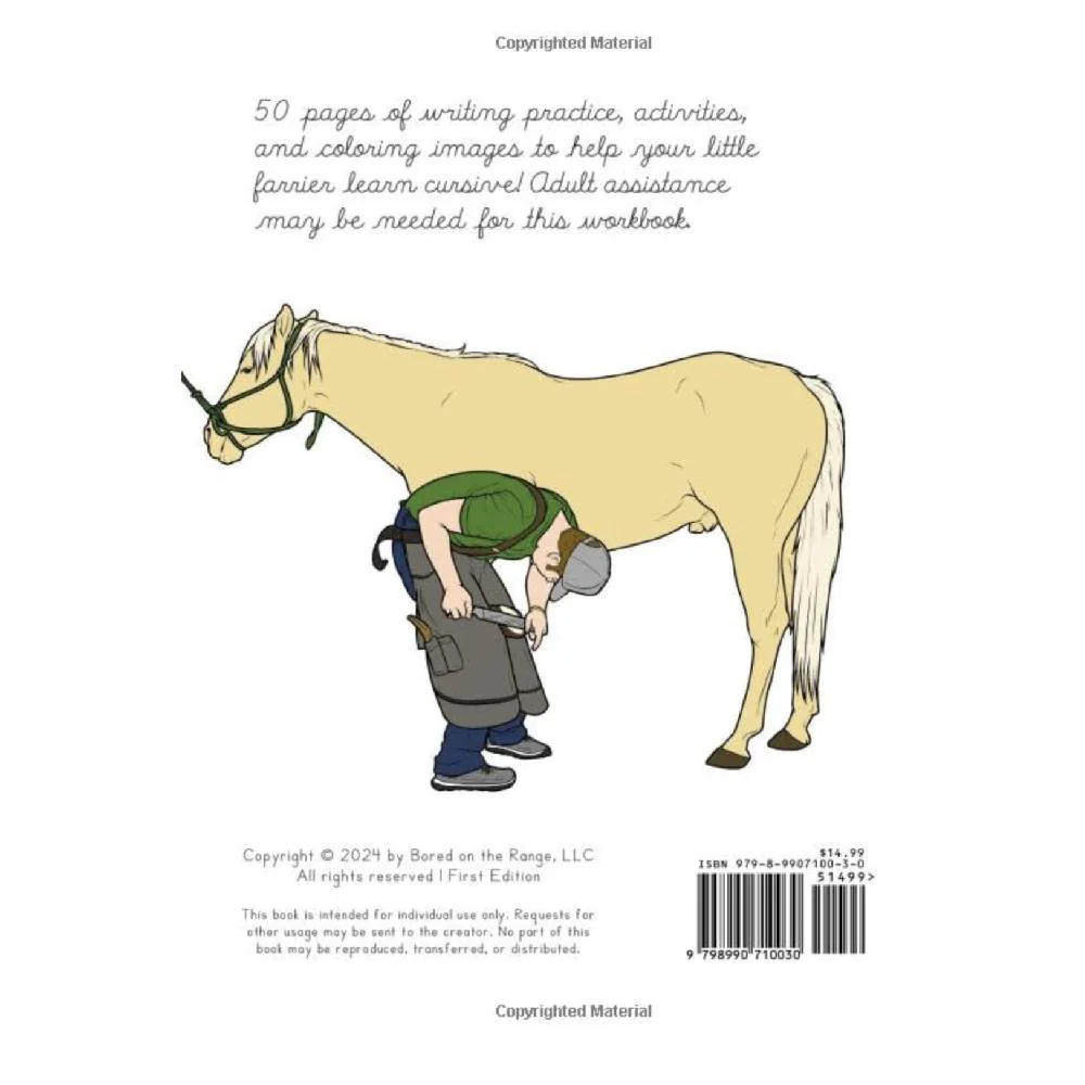 Farrier: Cursive Handwriting Workbook - Image 2