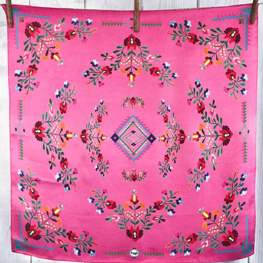 Fringe Scarves "Fiesta" Shorty Scarf - Multiple Colors - Image 3