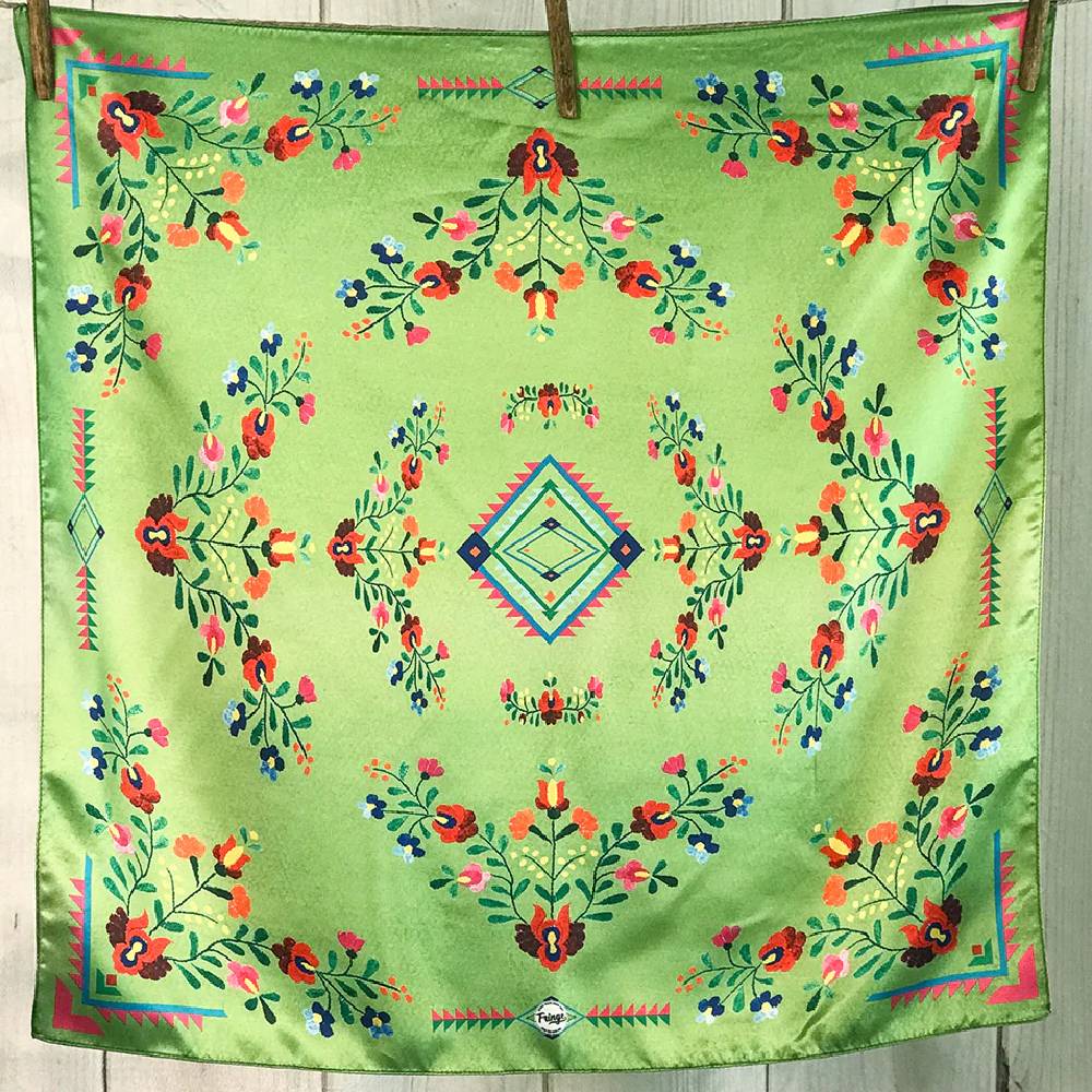Fringe Scarves "Fiesta" Shorty Scarf - Multiple Colors - Image 4