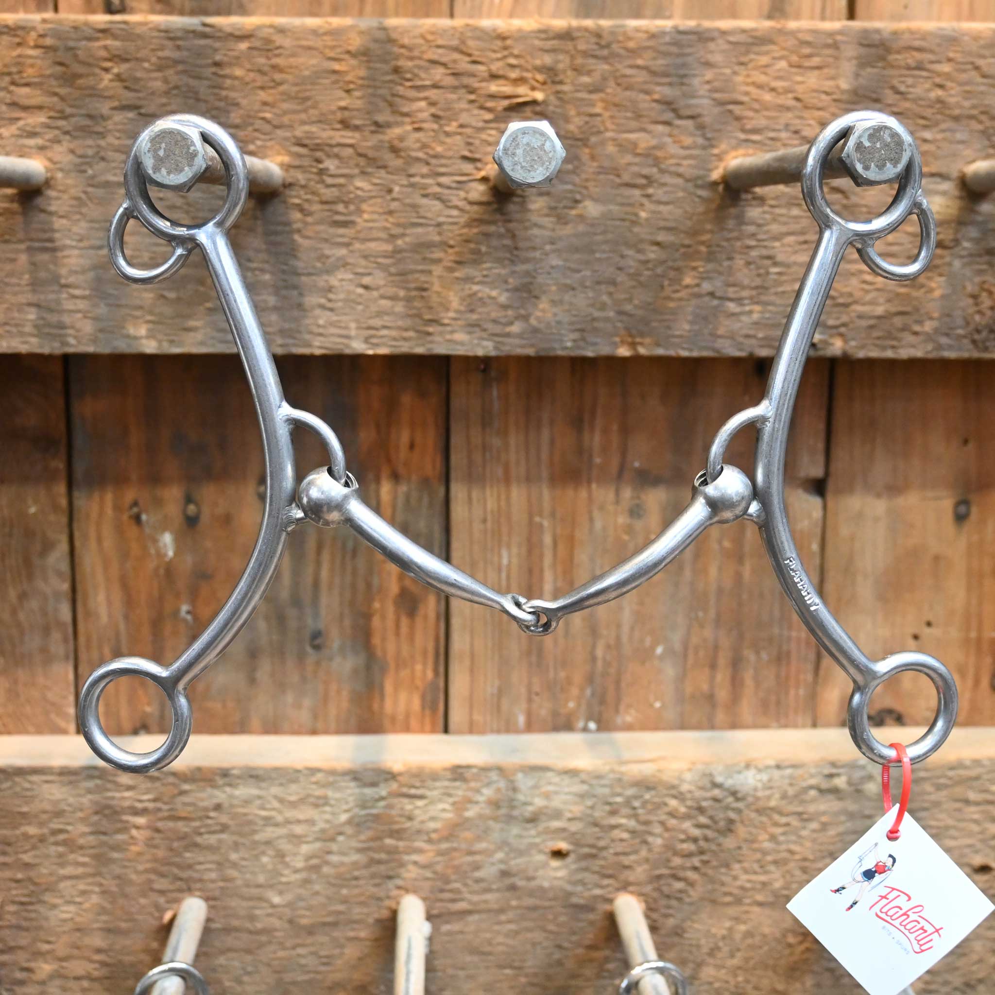 Flaharty Big Fat Betty Smooth Snaffle Bit
