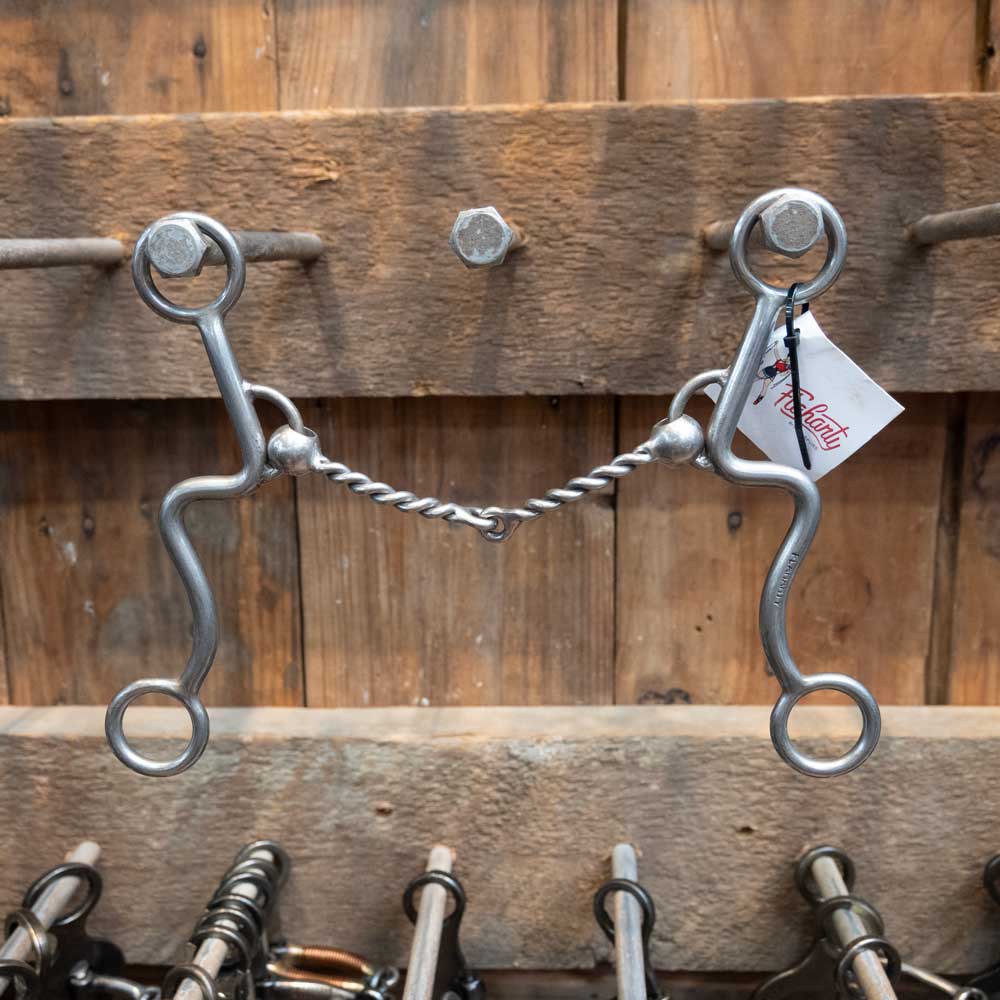 Flaharty Dolly Twisted Wire Snaffle Bit