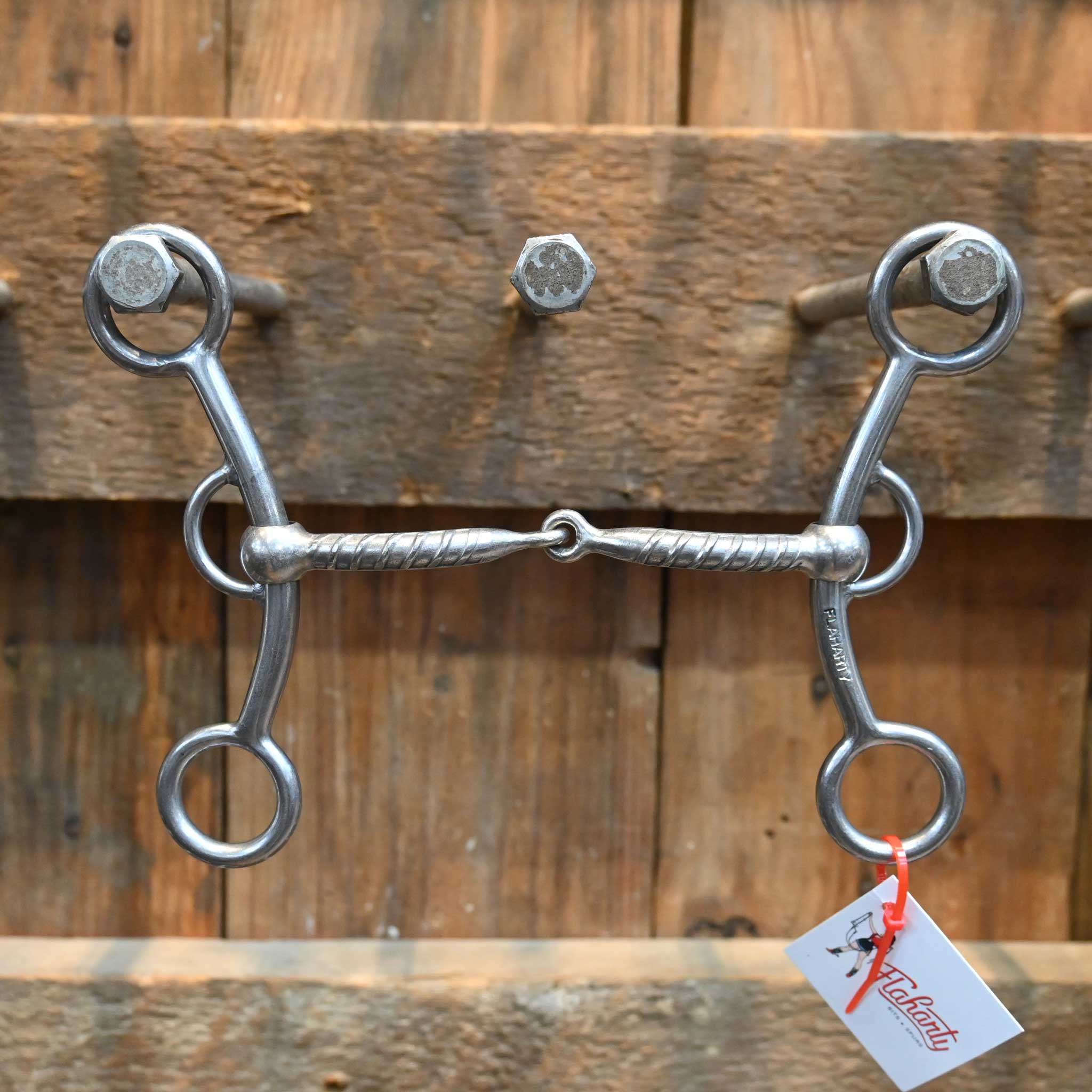 Flaharty Lil' Fat Marne Rebar Snaffle Bit