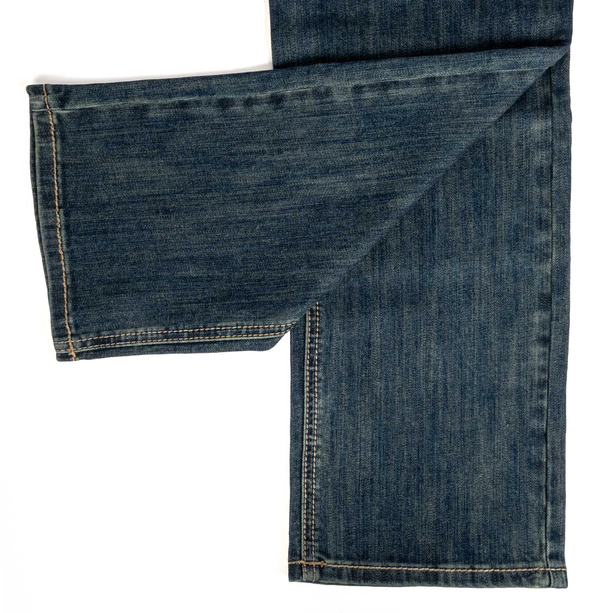 Rock & Roll Denim Men's Embroidered Revolver Straight Boot Jean - Image 3