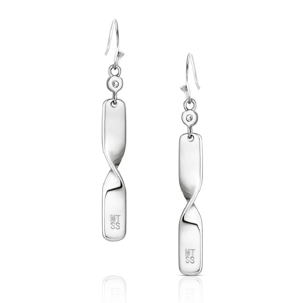 Montana Silversmiths Flatland Twister Dangling Earrings - Image 2
