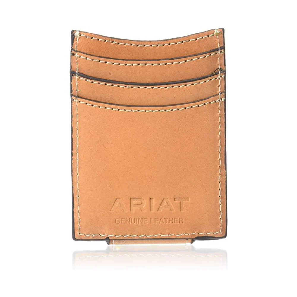 Floral Embossed Money Clip - Image 2