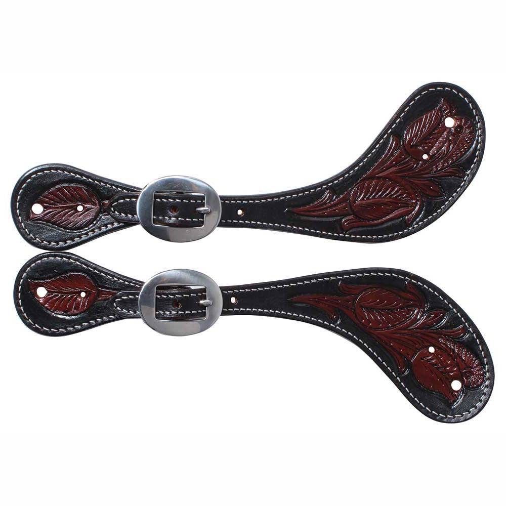 Professional's Choice Mens Floral Spur Straps