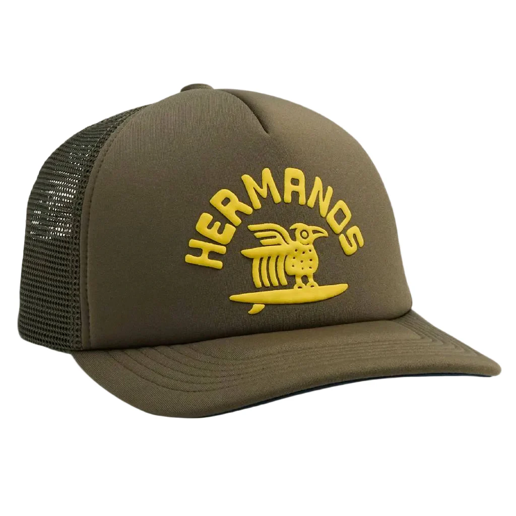 Howler Bros Foam Dome Surfbird Rifle Green Hat