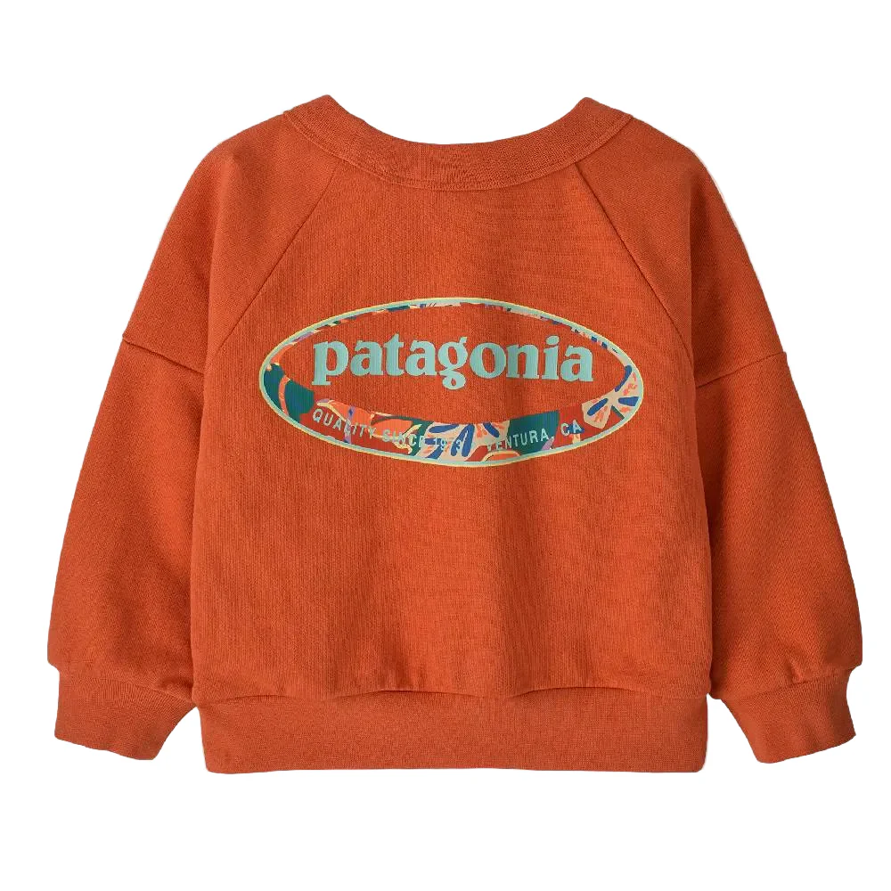 Patagonia Baby Crew Sweatshirt - '95 Oval Logo Tropiclimb - Image 2