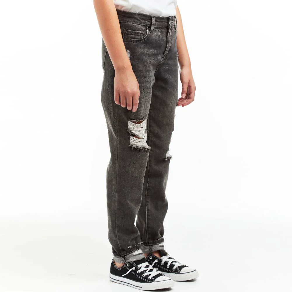 *Tractr Girl's Destructed Weekender Pant - FINAL SALE - Size 14 - Image 2