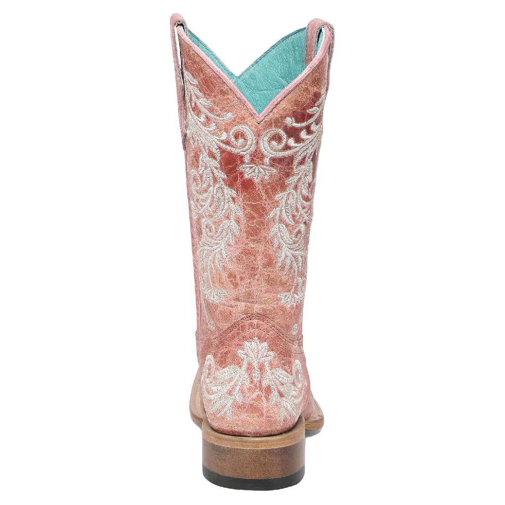 Corral Girl's Rose Pink Embroidered Western Boot - FINAL SALE - Image 3