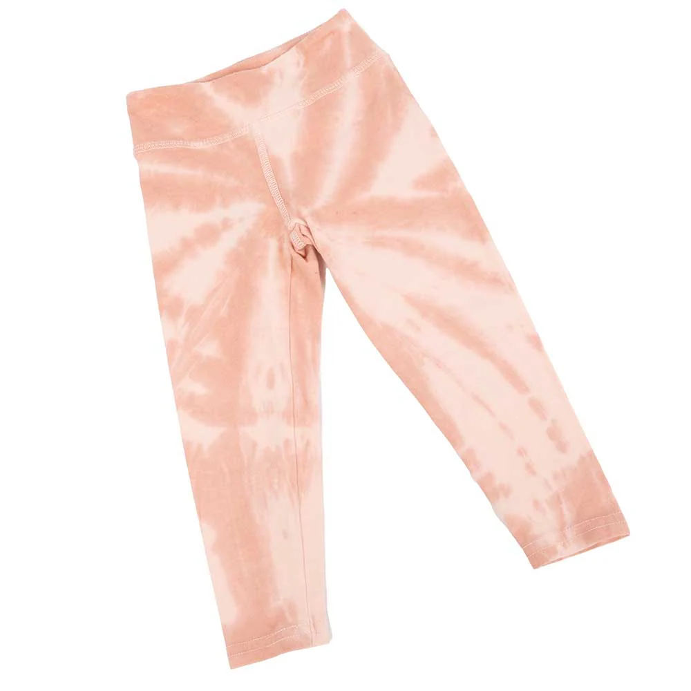 Tiny Whales Toddler Girl's "Flower Child" Leggings - FINAL SALE