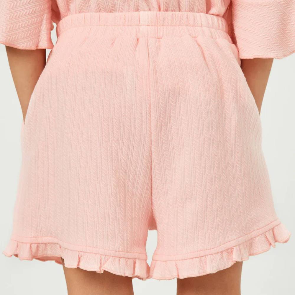*Hayden Girl's Ruffle Knit Shorts - FINAL SALE - XL - Image 2