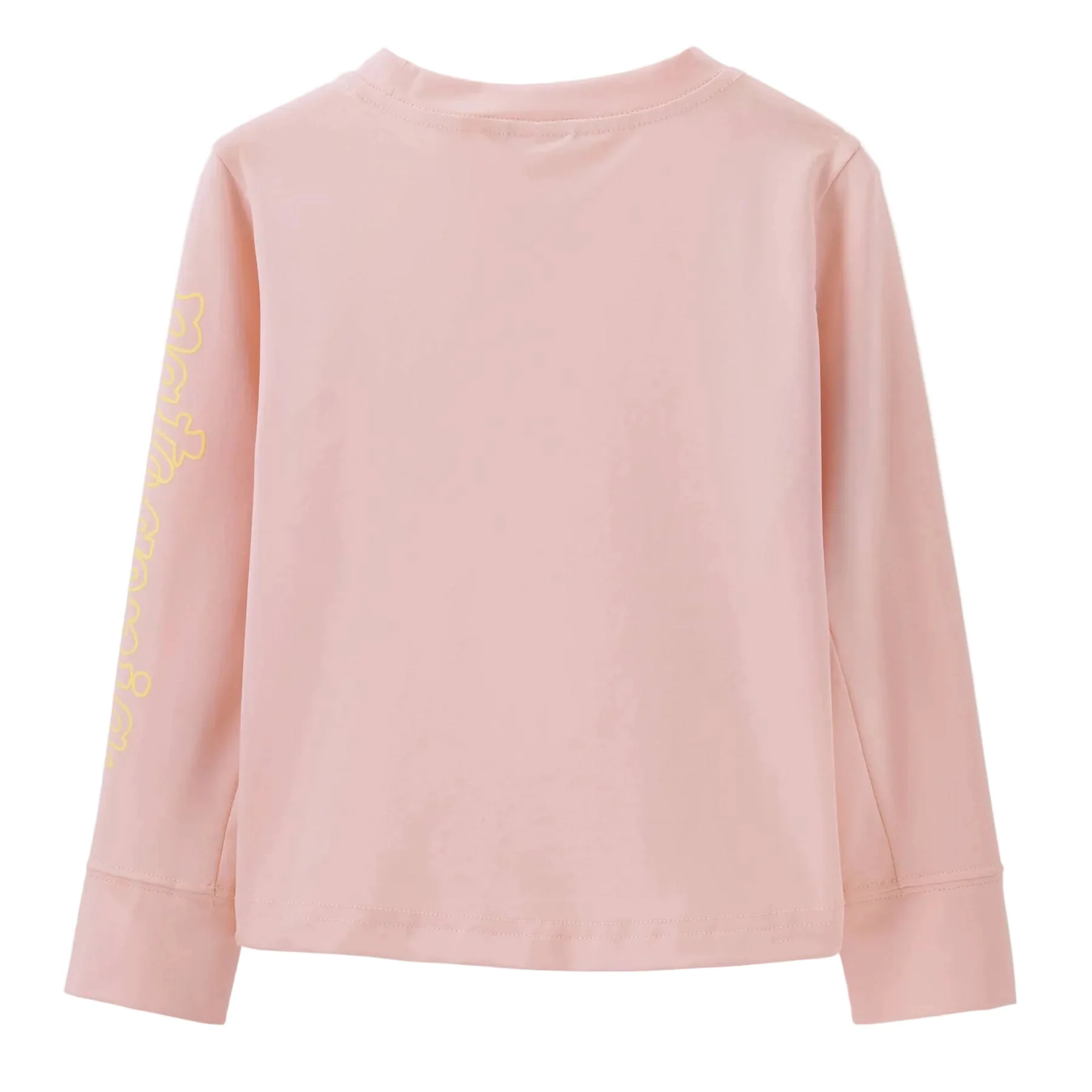 Patagonia Baby Girl's Capilene Silkweight Tee Shirt - Friend Lei: Dorsal Pink - Image 2