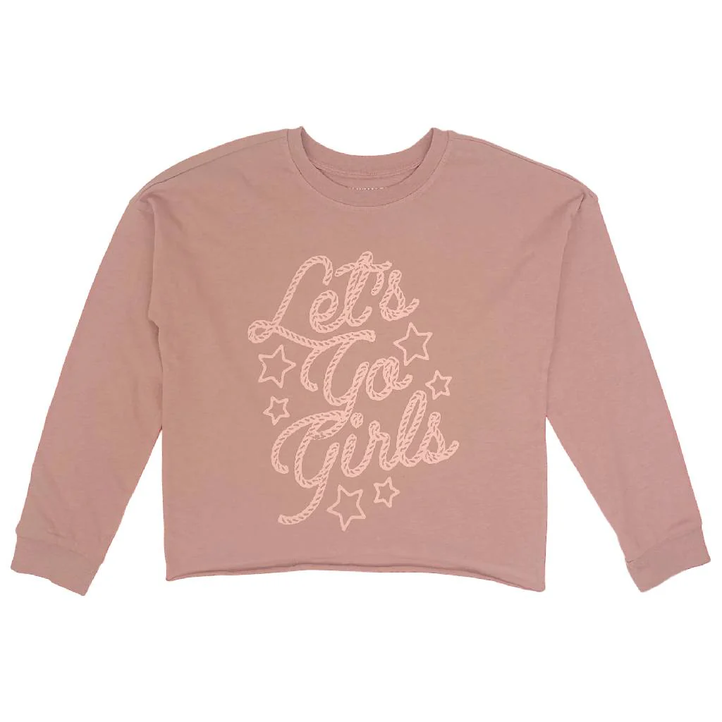Tiny Whales Lets Go Girls Oversize Tee - FINAL SALE