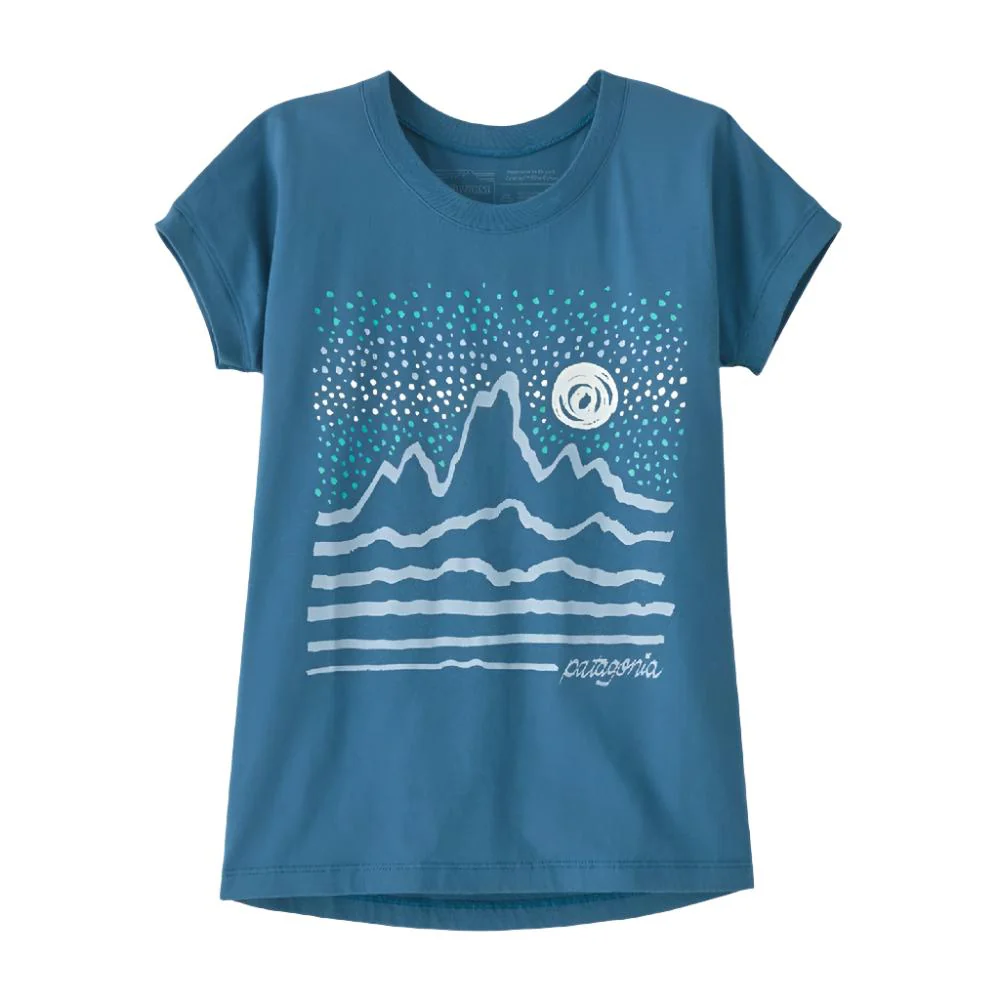 Patagonia Girl's Regenerative Graphic Tee - FINAL SALE