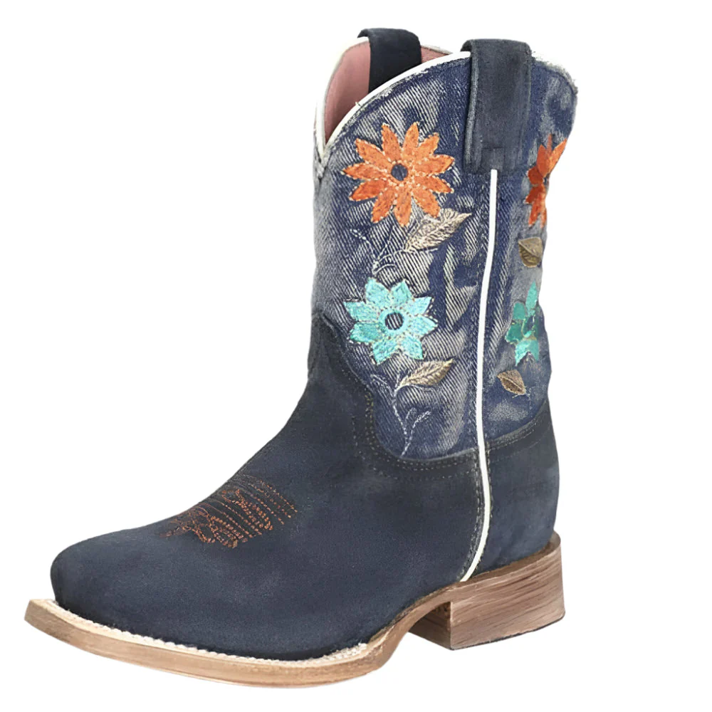 Roper Girl's Flower Power Western Boot