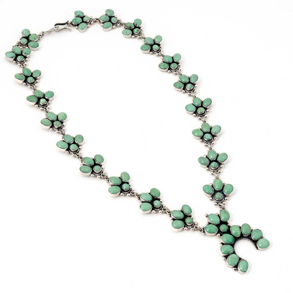 Gaspeite Turquoise Stone Necklace - Image 2