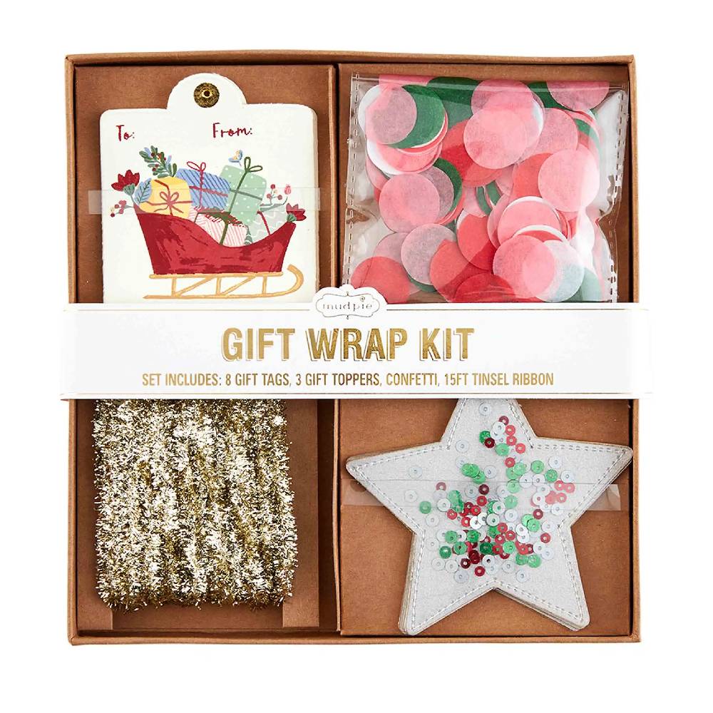 Mud Pie Gift Wrapping Kits - FINAL SALE - Image 4