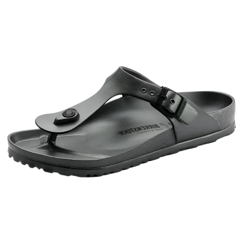 Birkenstock Women's Gizeh Essential EVA - Metallic Anthracite