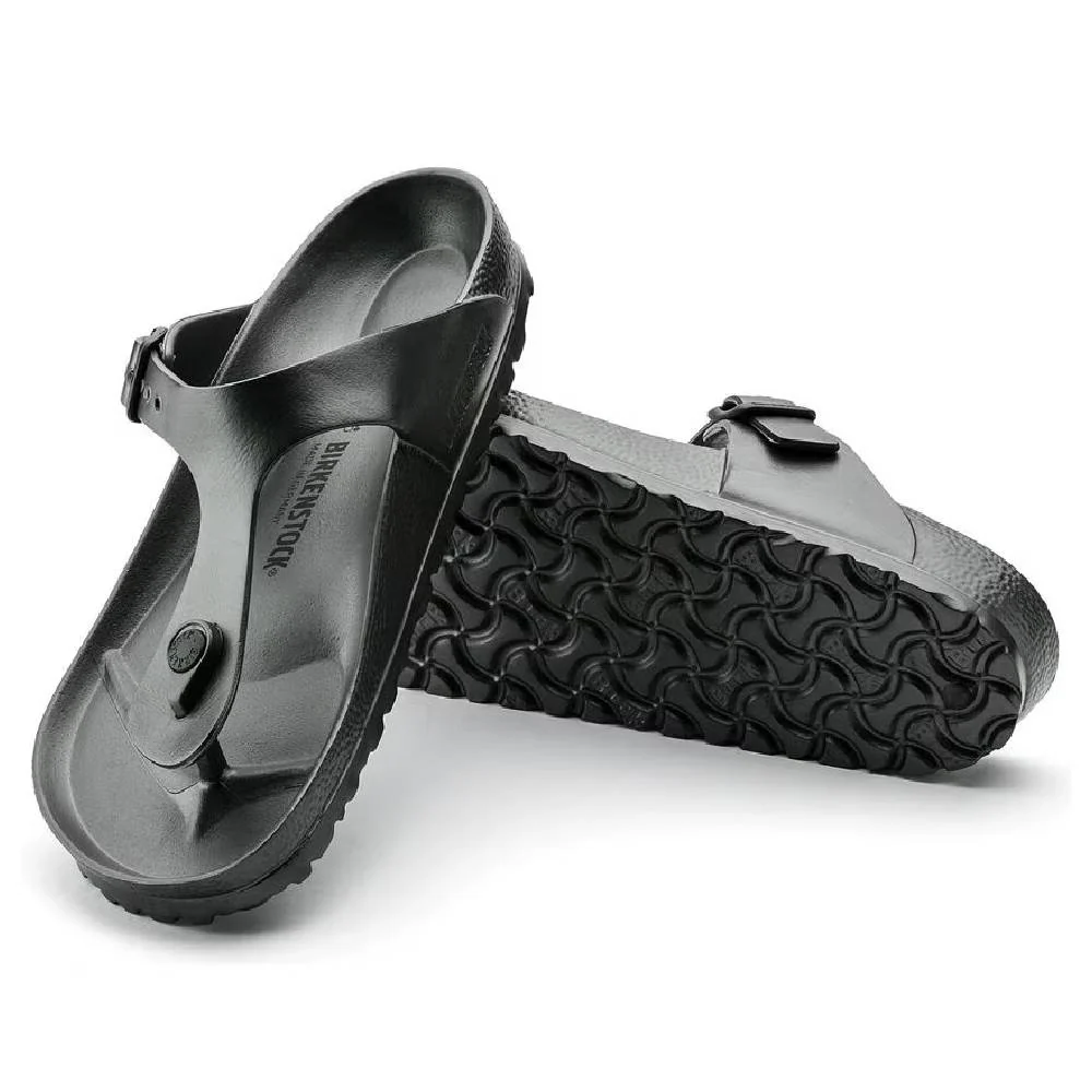 Birkenstock Women's Gizeh Essential EVA - Metallic Anthracite - Image 2