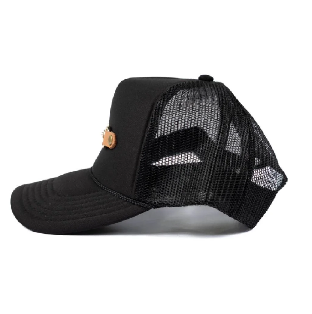 McIntire Saddlery Gold Metal Bit Trucker Hat - Image 2