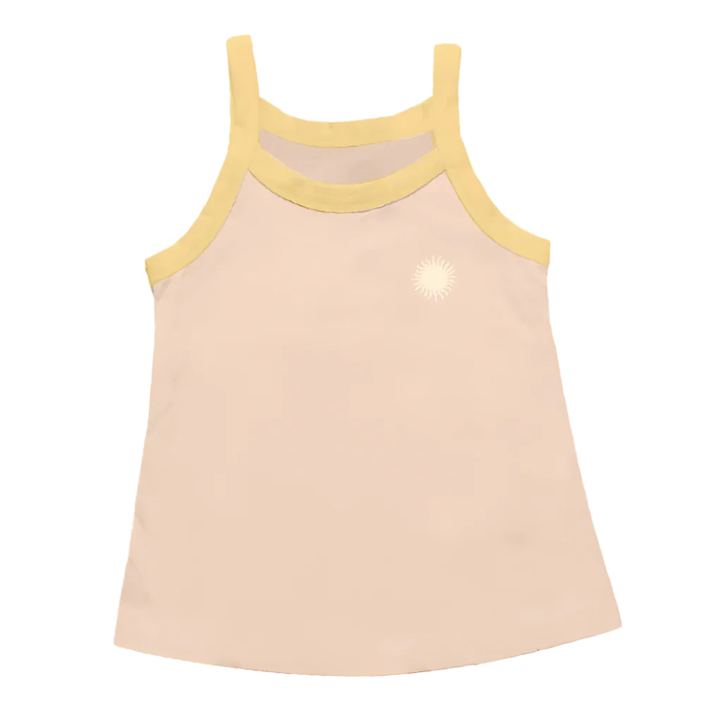 *Tiny Whales Toddler Girl's Golden Child Tank Top - FINAL SALE