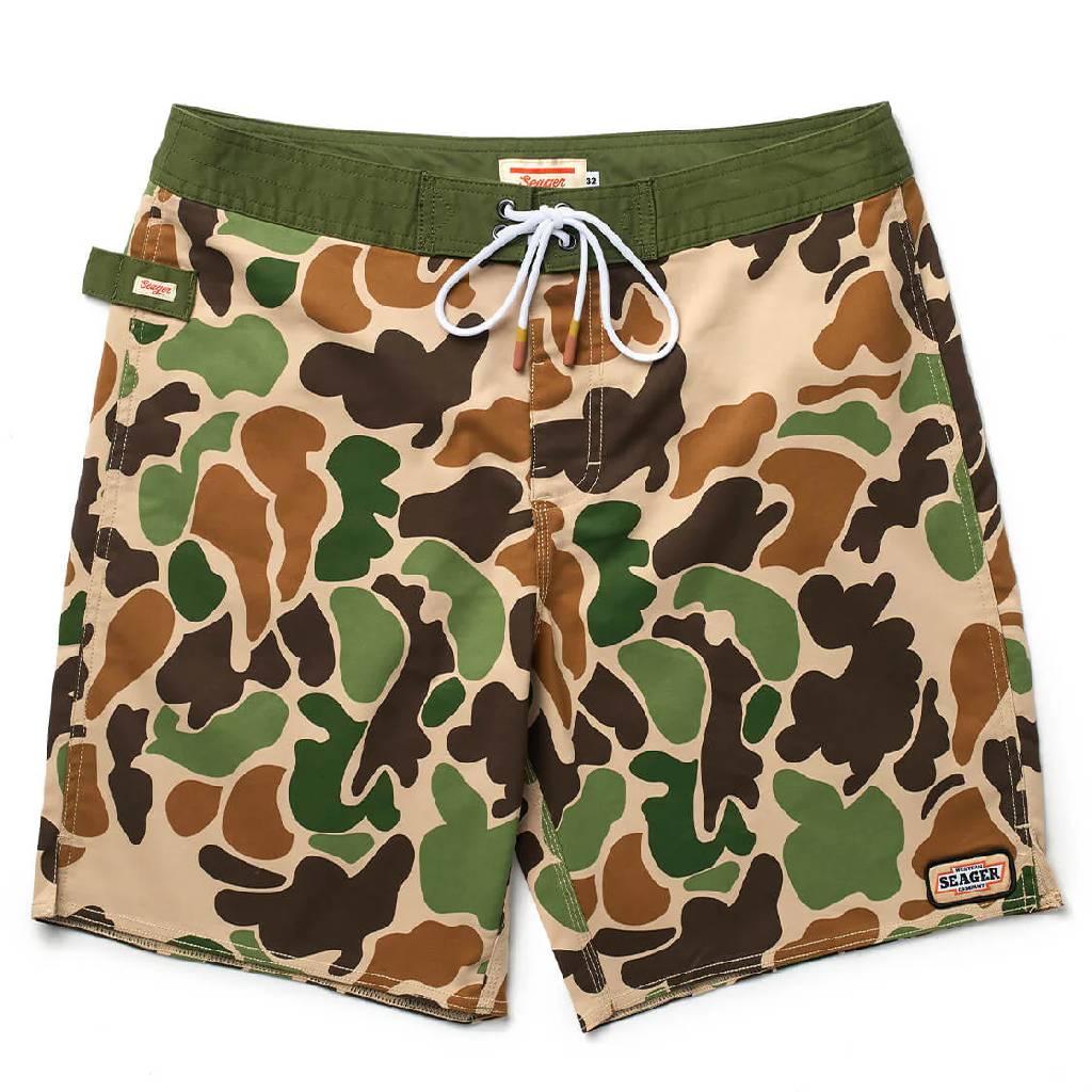 Seager Goldmine Duck Camo Boardshort