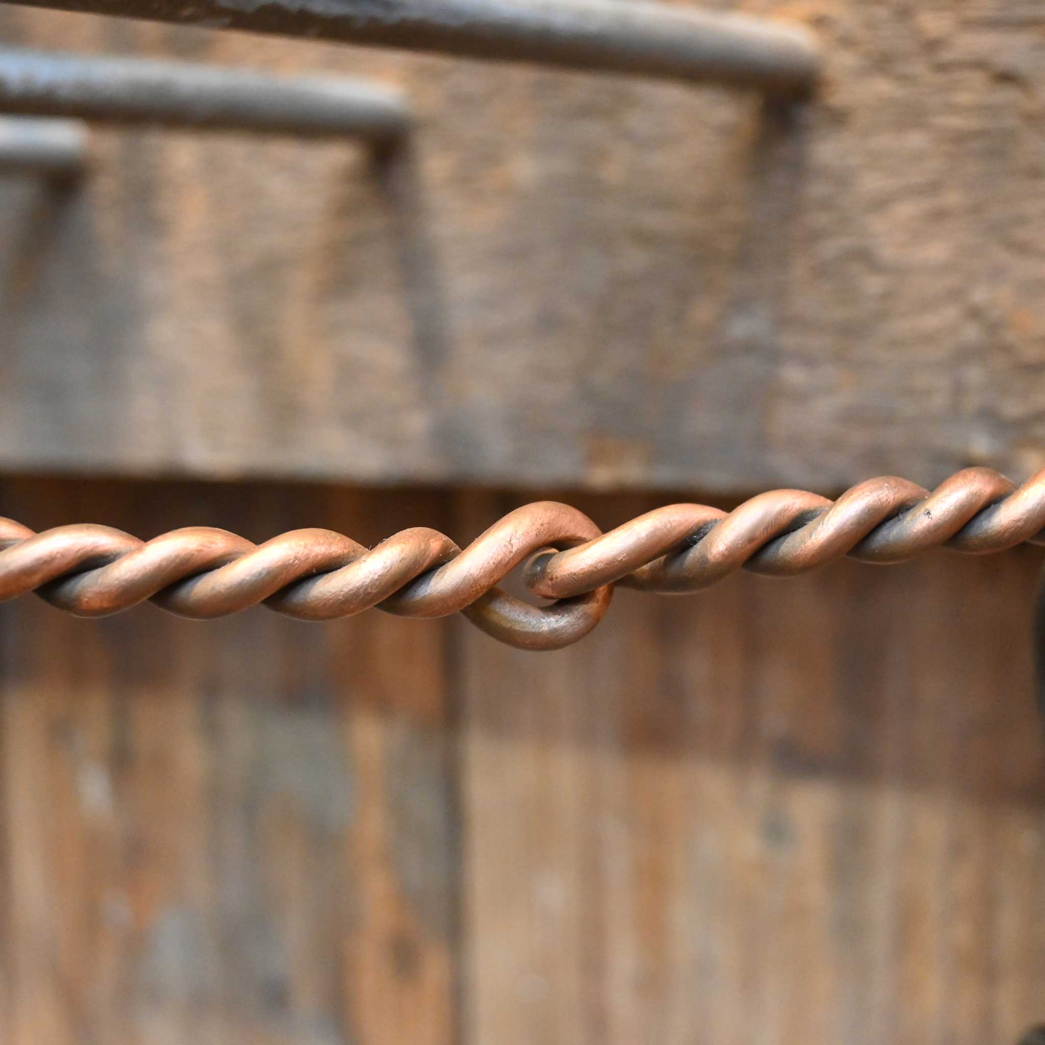 Gordy Alderson Twisted Wire Copper Snaffle Bit - Image 2