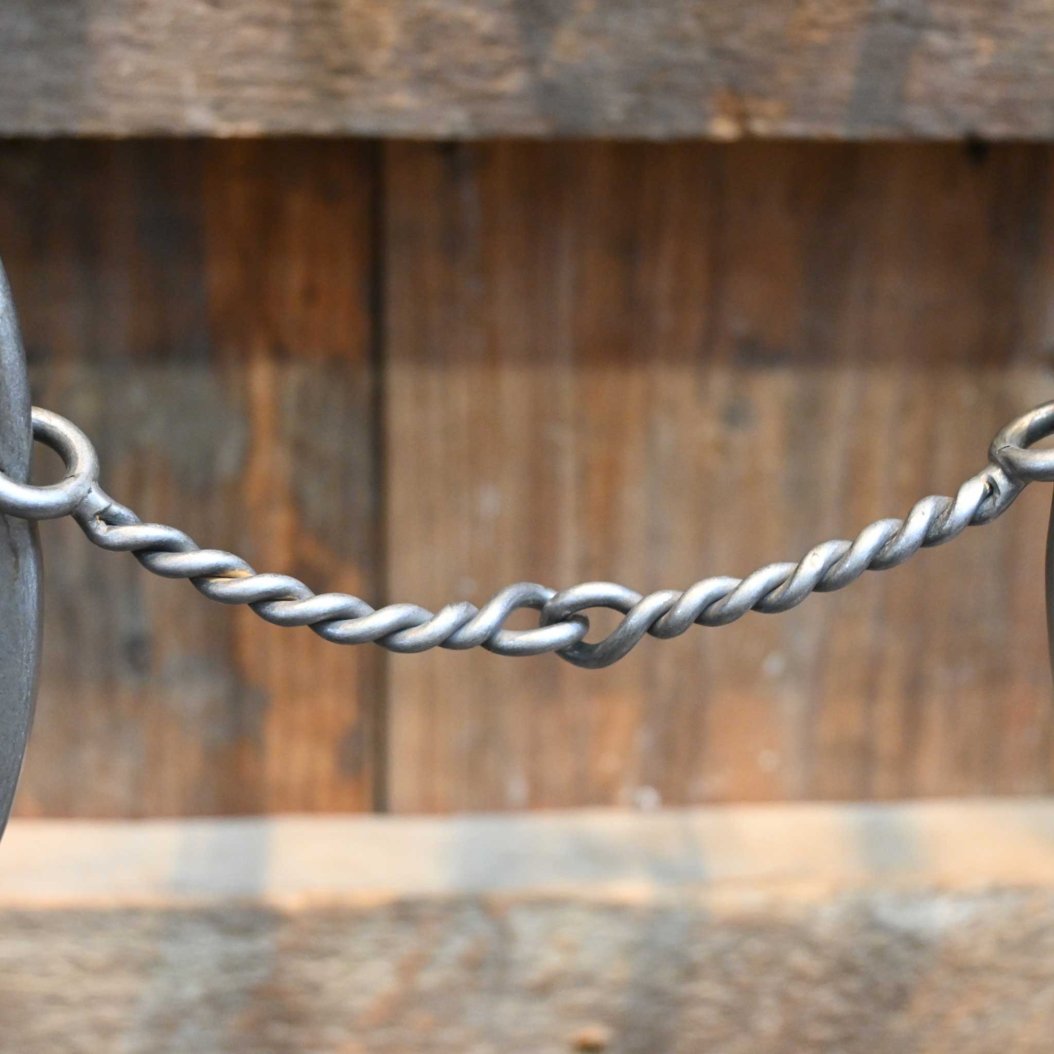 Gordy Alderson Twisted Wire Snaffle Gag Bit - Image 3