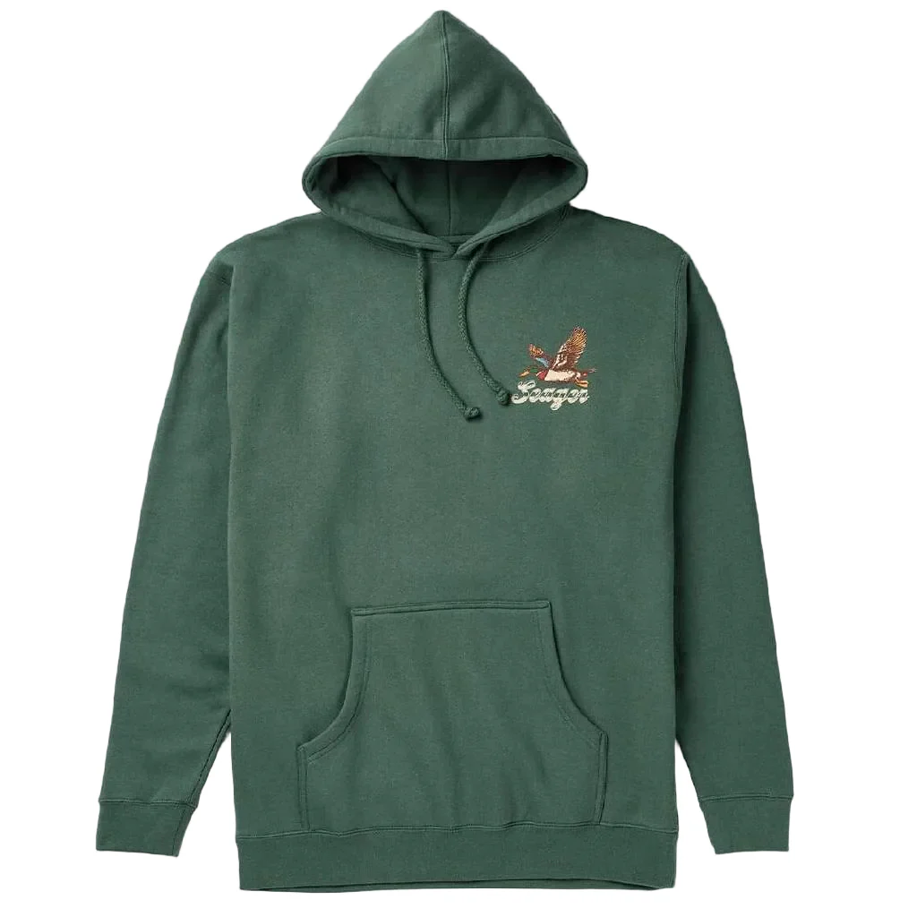 Seager Greenhead Alpine Green Hoodie - Image 2