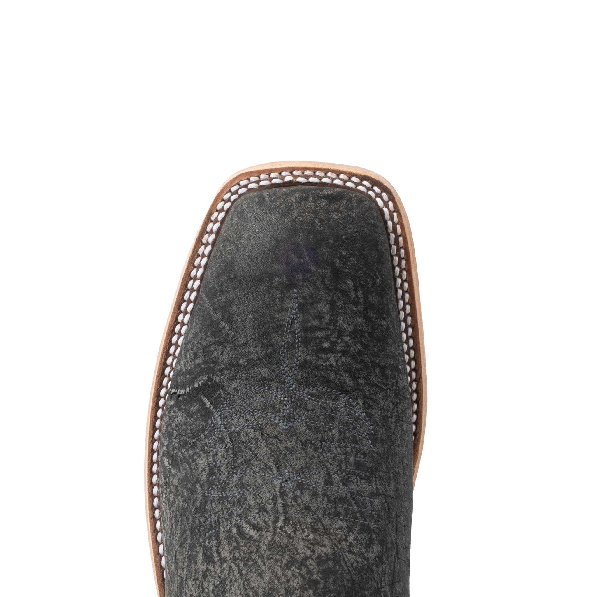 Anderson Bean Men's Square Toe Grey Safari Giraffe Western Boot - Image 2