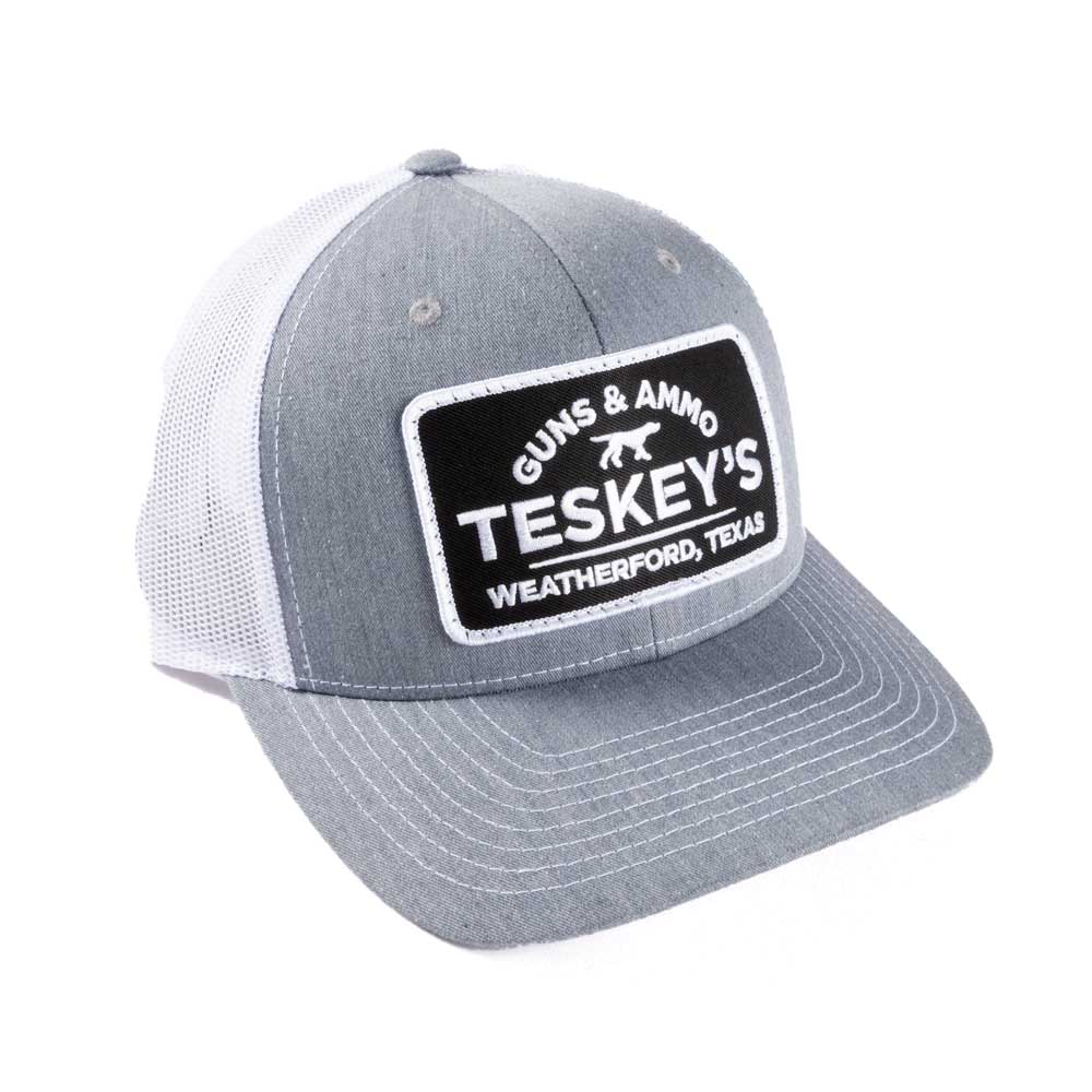 Teskey's G&A Patch Cap - Heather Grey/White - Image 2