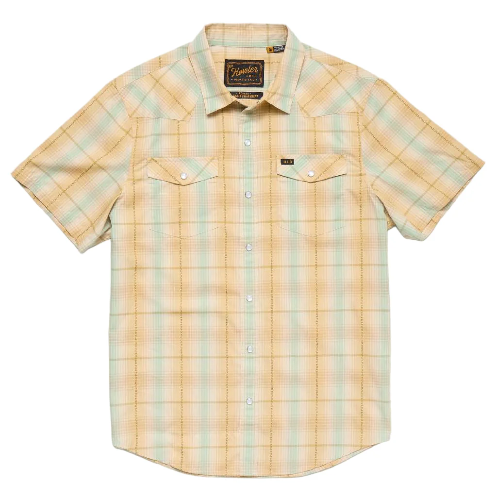 Howler Bros H Bar H Plaid Pearl Snap Shirt