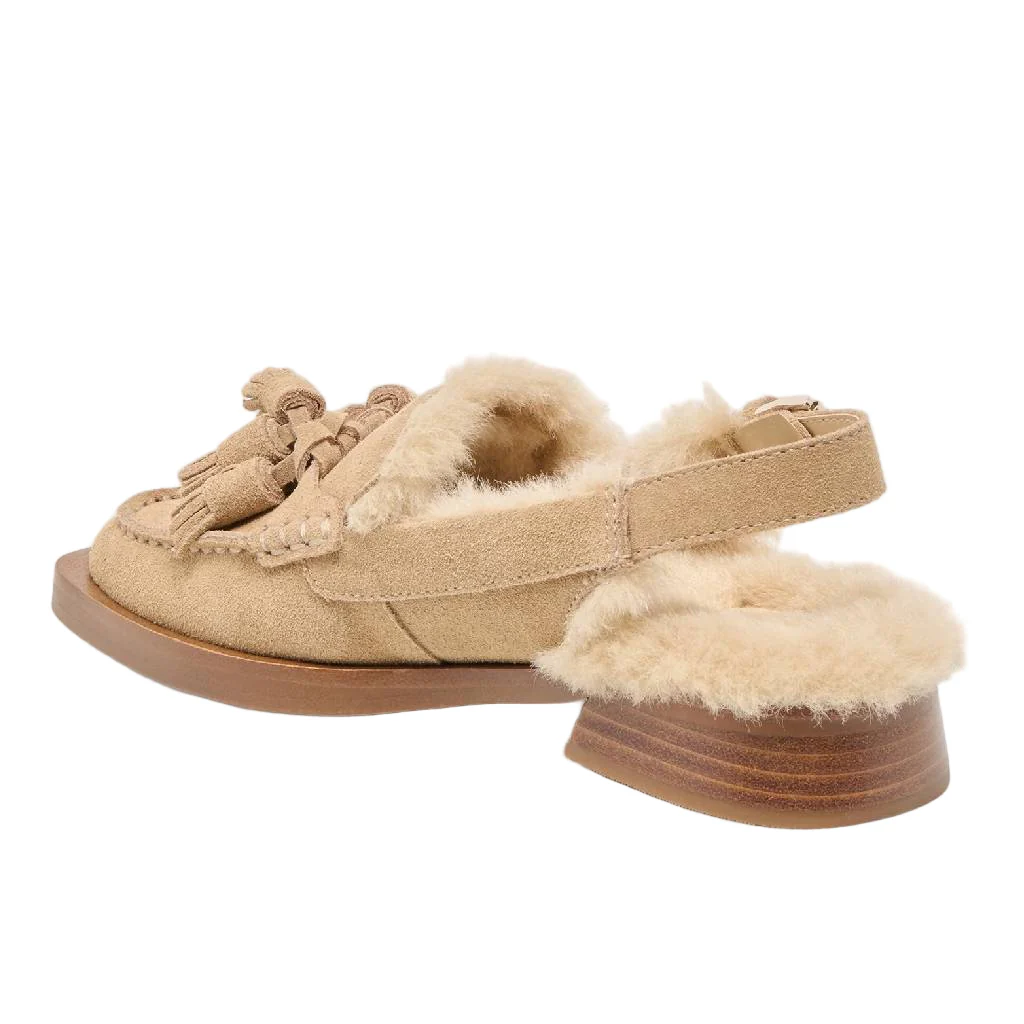 Dolce Vita Hamlit Plush Dark Taupe Suede Shoe - Image 2