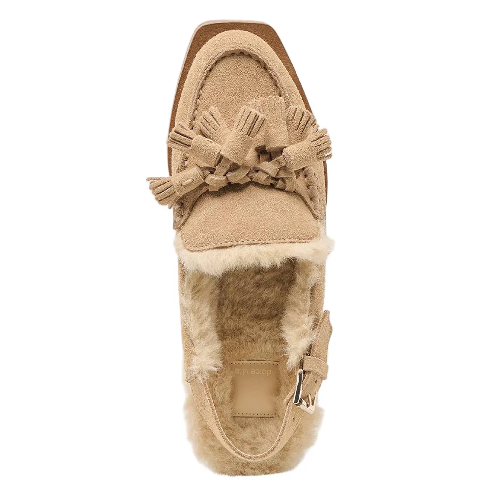 Dolce Vita Hamlit Plush Dark Taupe Suede Shoe - Image 3